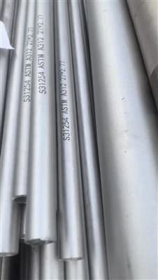 Prémiové nerezové trubky ASTM A312 UNS S31254 254SMO odeslány do Mexika