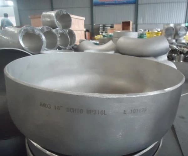 ASME nerezová ocel SS316L Víčko 5